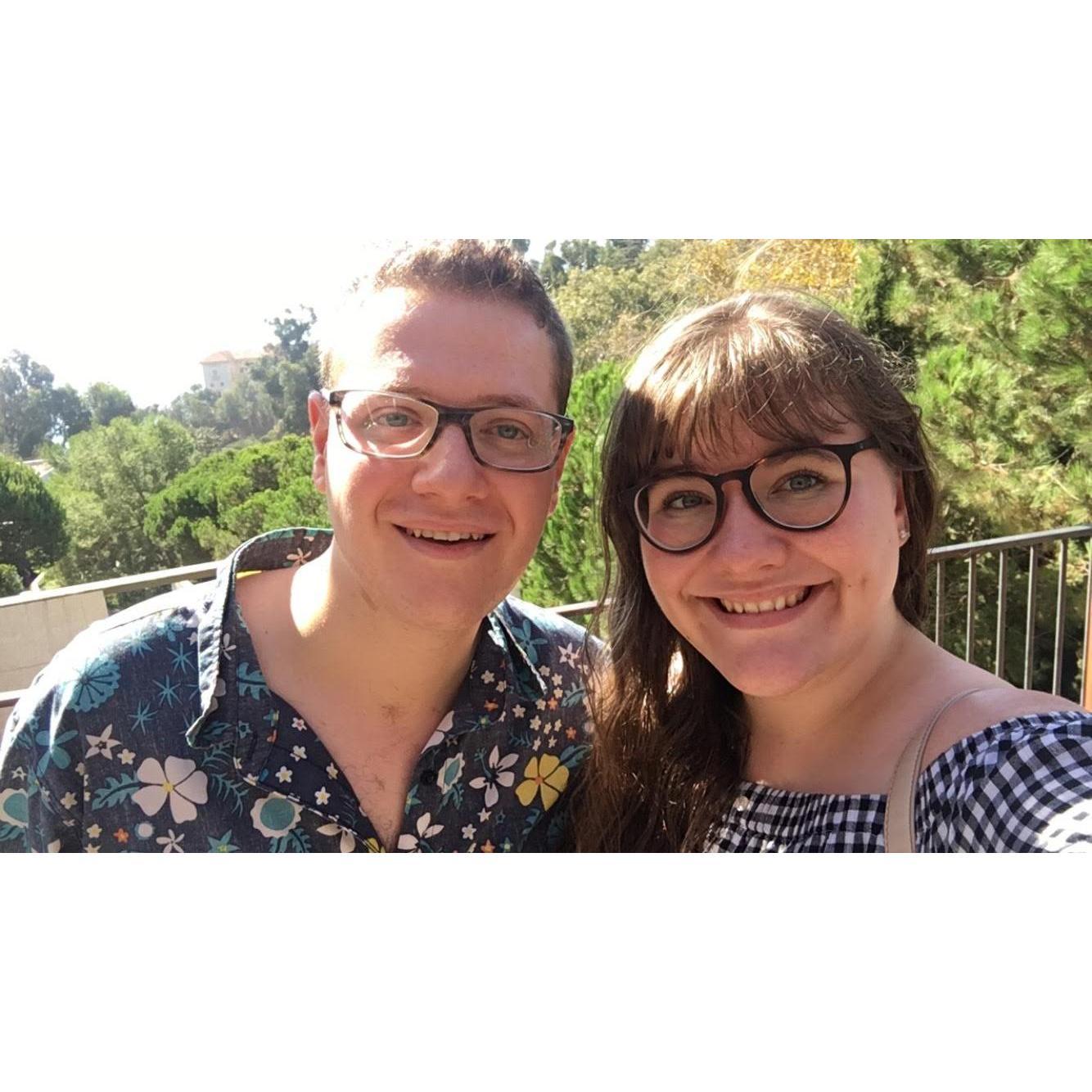 Celebrating our engagement!