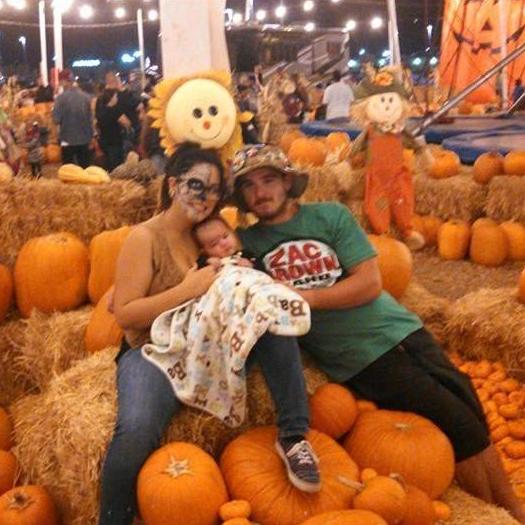 Orion's first Halloween, 2014.