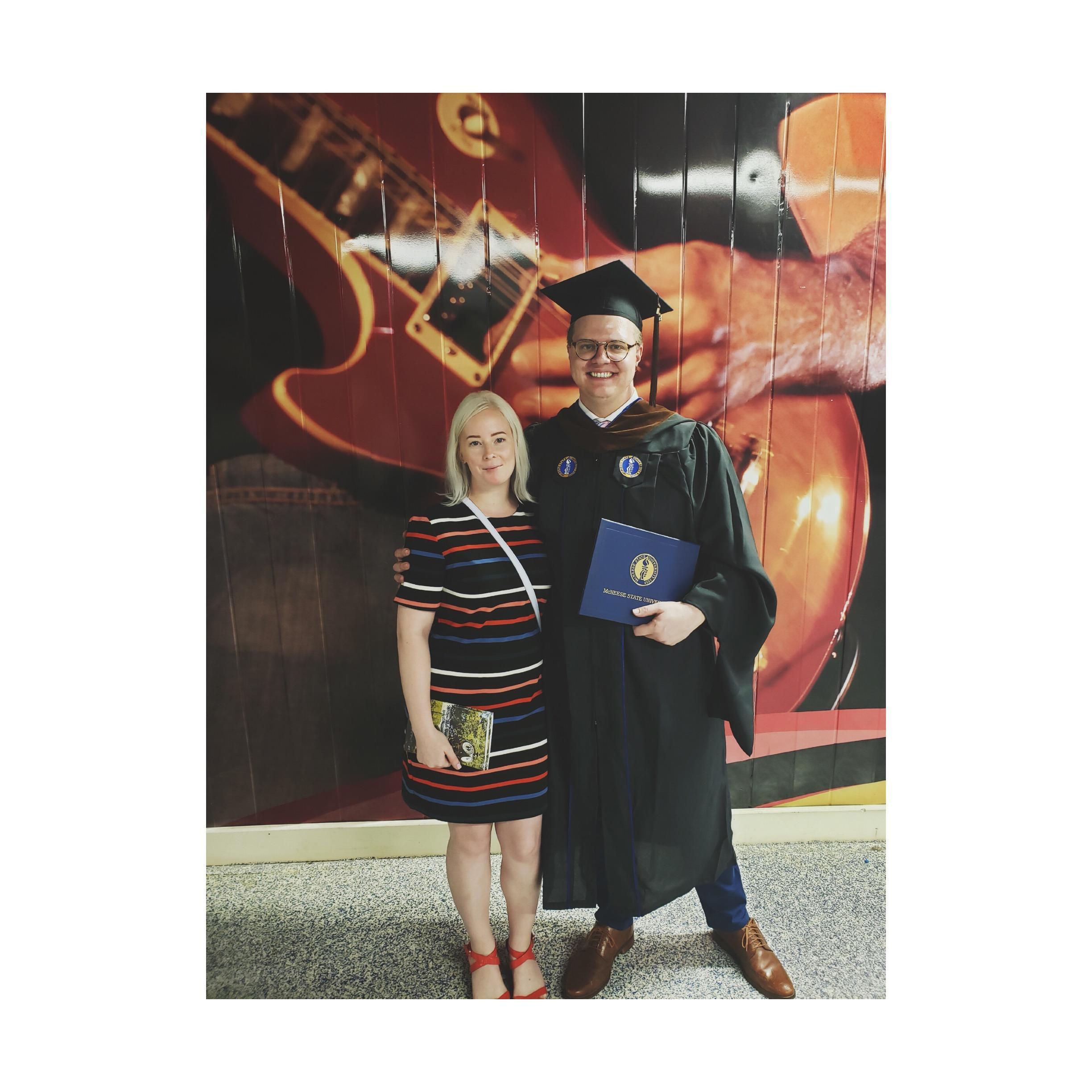 McNeese University Graduation
Lake Charles, Louisiana
May 2019