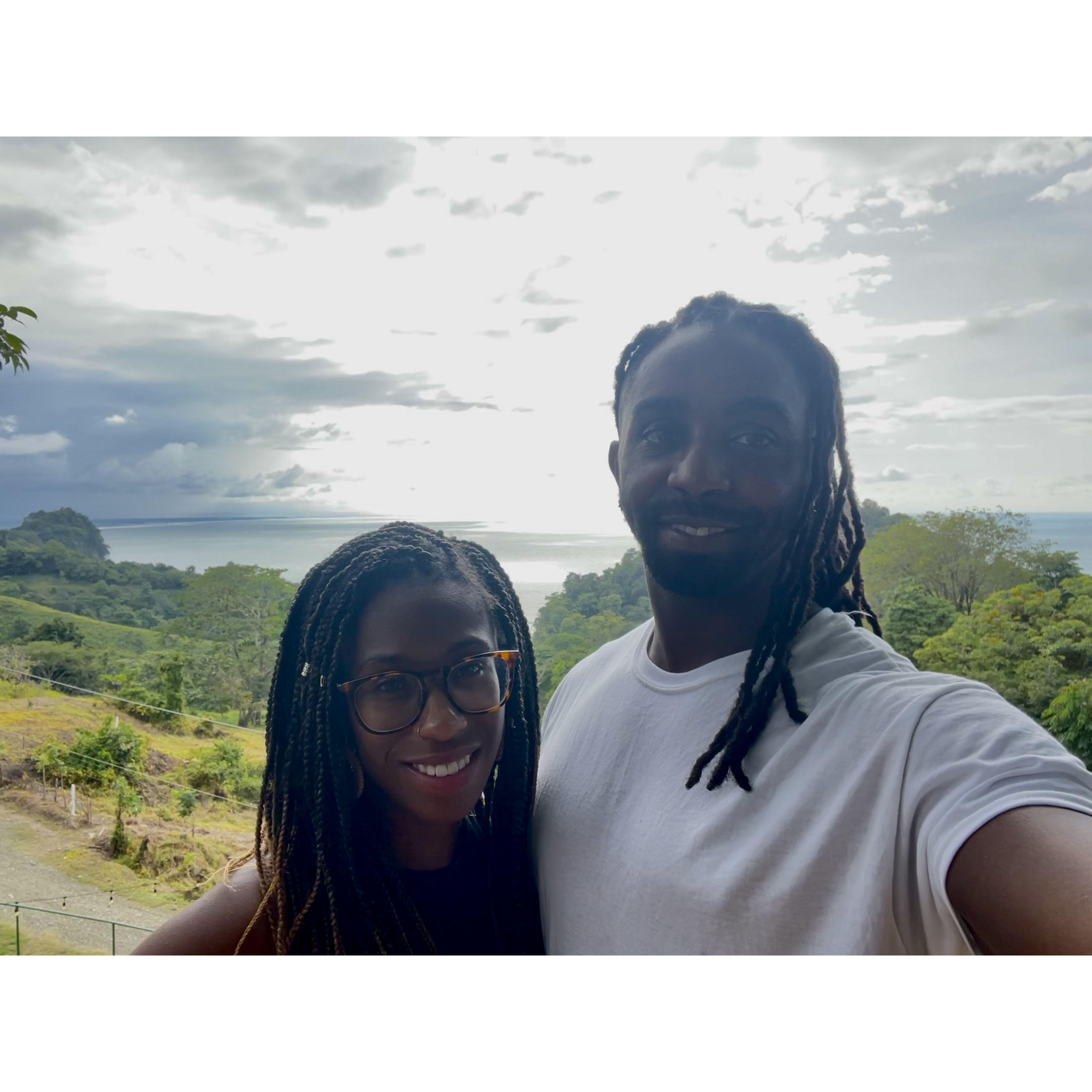 Our first vacation together to Costa Rica in 2022