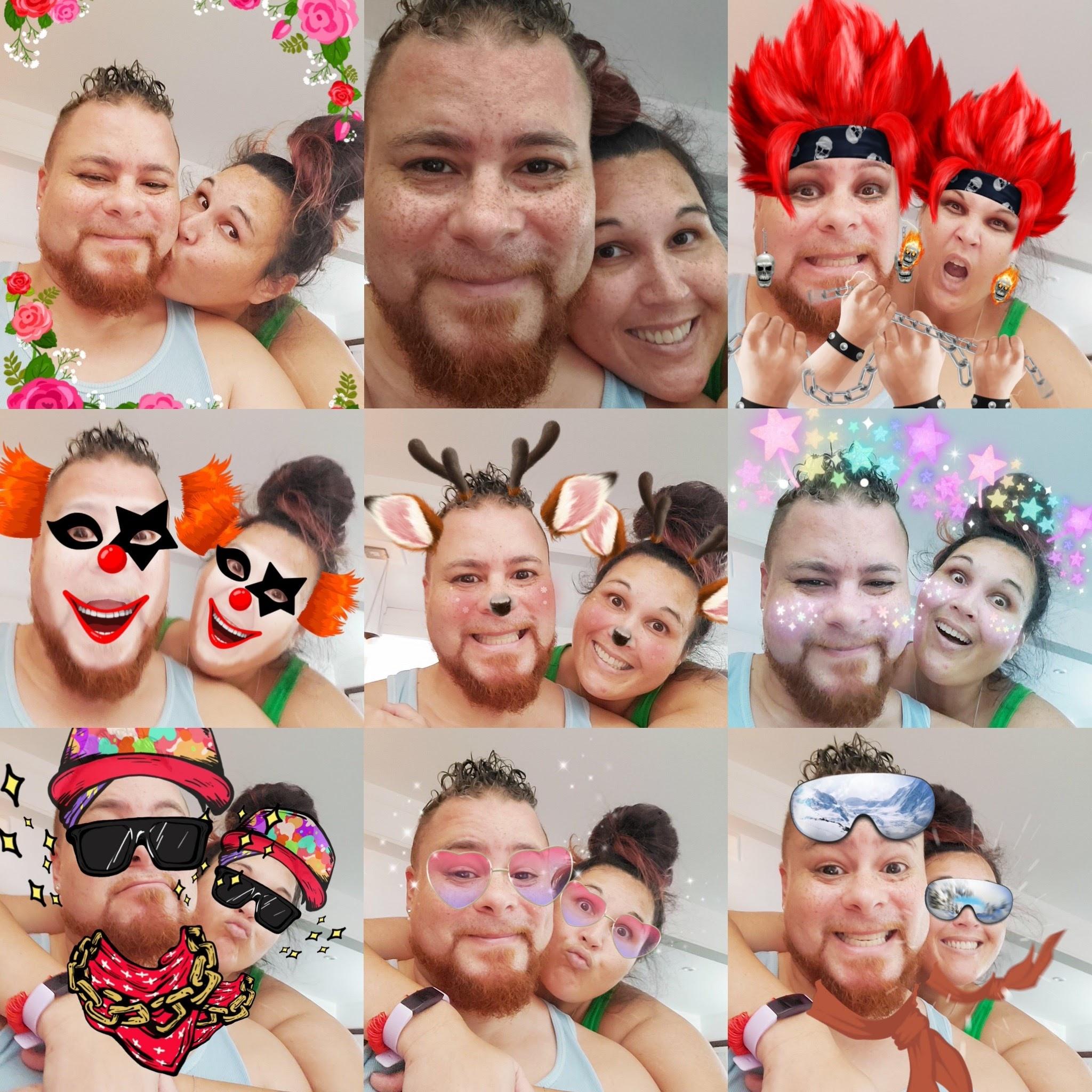 Pandemic snapchat filer fun