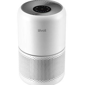 LEVOIT Air Purifier for Home Allergies Pets Hair in Bedroom, Covers Up to 1095 ft² by 56W High Torque Motor, 3-in-1 Filter with HEPA Sleep Mode, Remove Dust Smoke Pollutants Odor, Core300-P, White