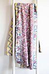 Connected Goods One-of-a-kind Kantha Quilted Throw Blanket No. 05047