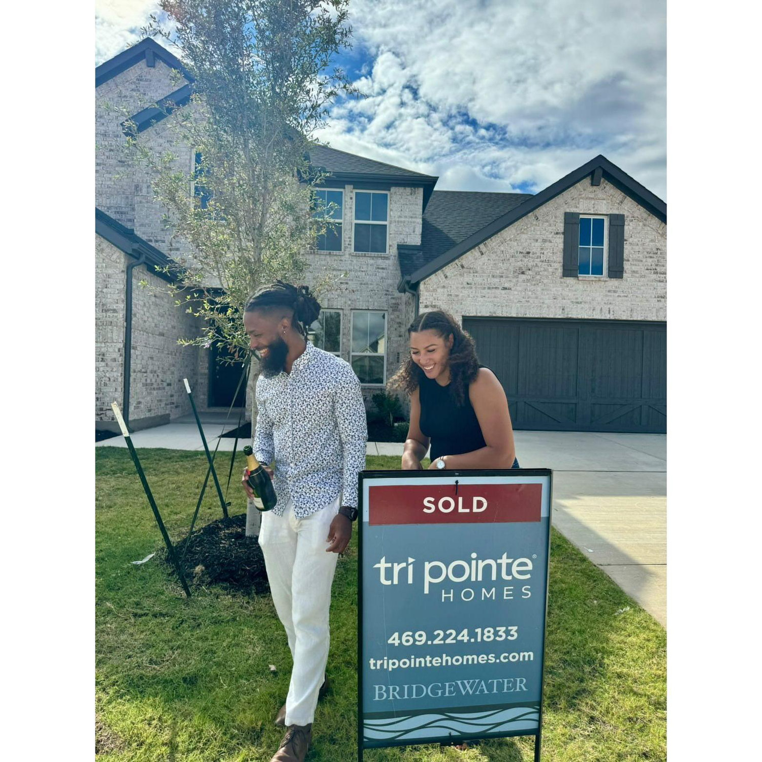 Buying a house together.
