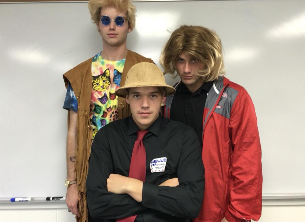 Homecoming week with Brad and Owen!