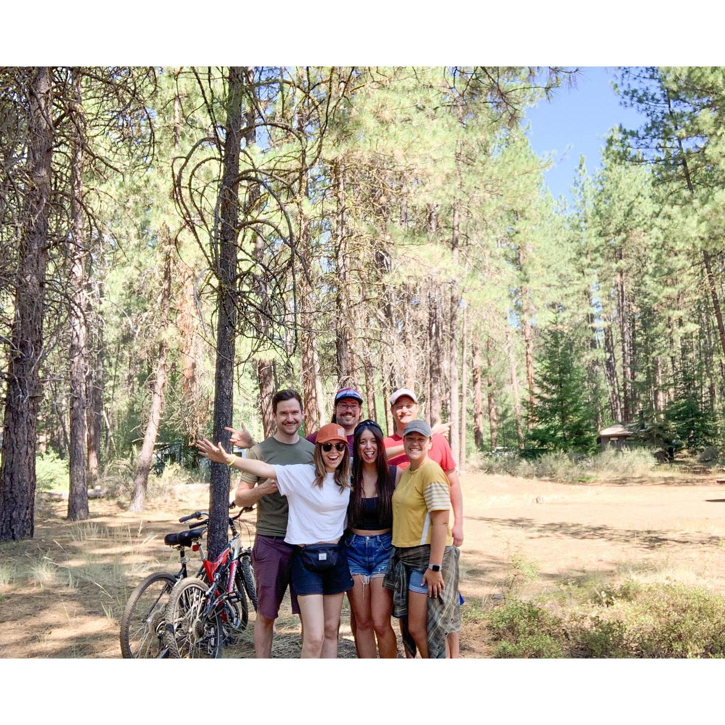 Camping with friends