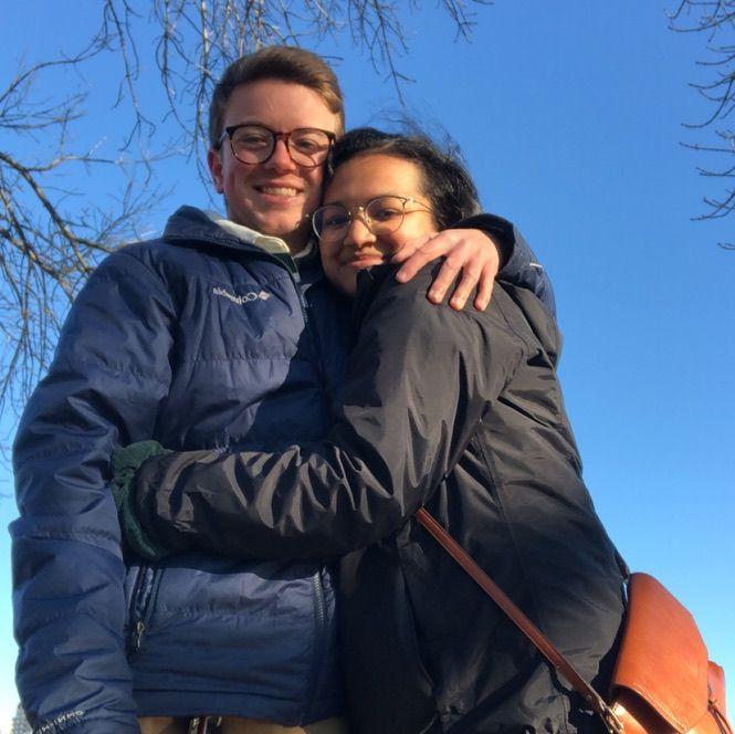 One of our first photos together - Dec 12, 2021