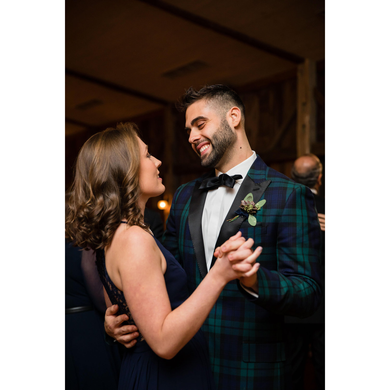 When Chris (almost) told me he loved me for the first time. He chickened out at this moment and said it later on that night.