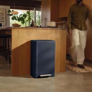 Durable Rectangular Step Trash Can