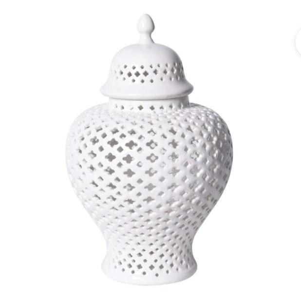Medium Lattice Ginger Jar