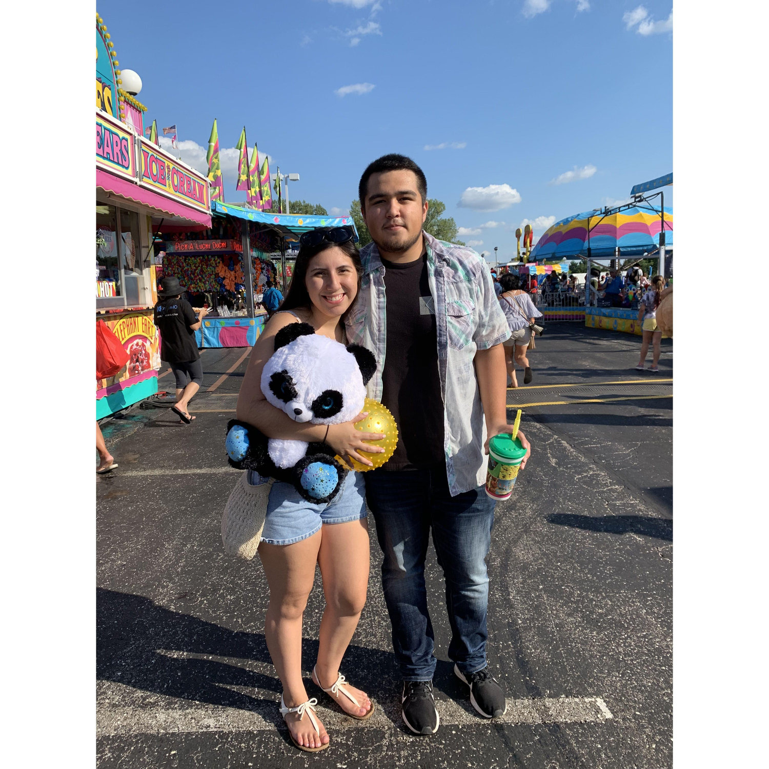 July 2019

One of our favorite memories of the year where I got her the spiked ball and she got me the panda bear.