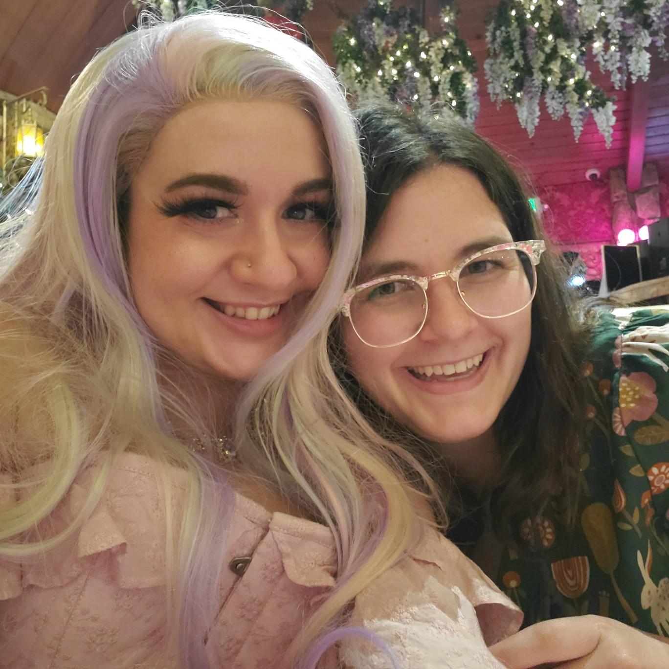 Birthday dinner at Danielle's favorite place: The Madonna Inn.
