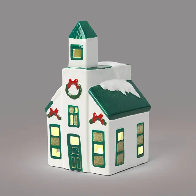 Ceramic LED Church Christmas - Threshold™