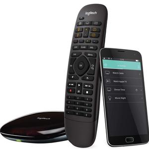 Logitech Harmony Companion All in One Remote Control for Smart Home and Entertainment Devices, Hub & App, Works With Alexa – Black