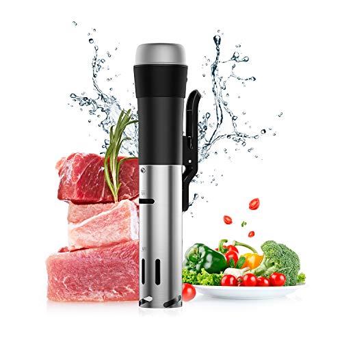 Sous Vide Cooker 1000W Joerid, Compact Sous Vide Machines Immersion Circulators, Sous Vide Heater with Precision cooker Temperature & Digital Timer, Ultra-quiet Cooker For Home Use