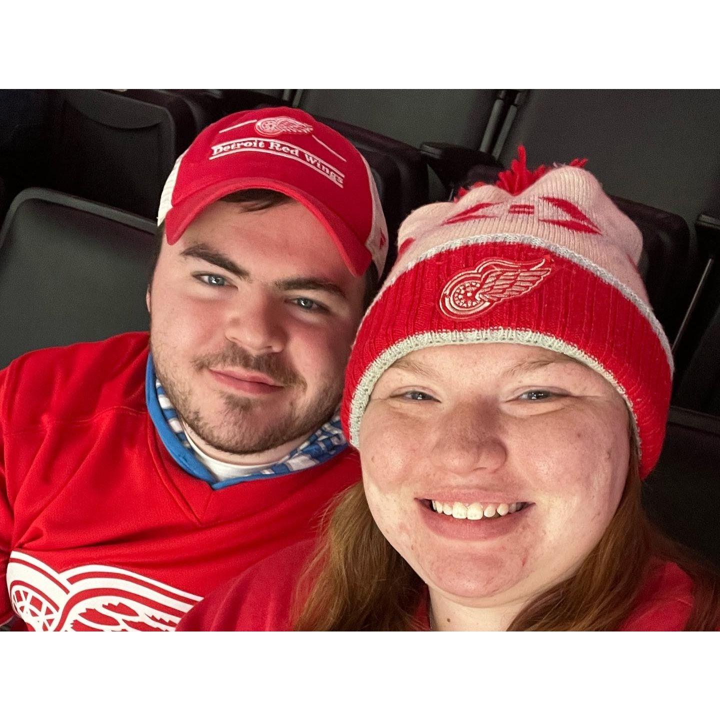 First Redwings Game Together (2022)