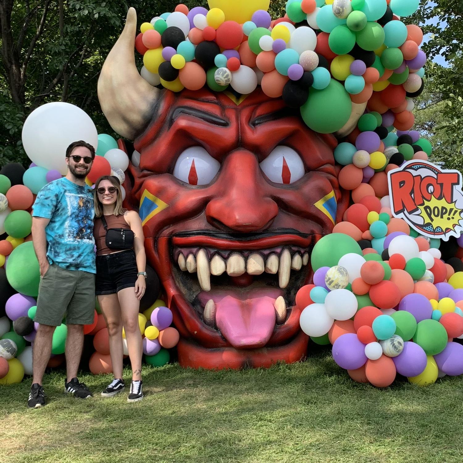 Riot Fest - 2022. Saw My Chemical Romance perform. Sam's favorite band since 5th grade!