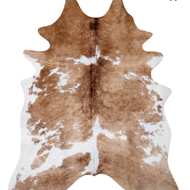 Carstens Home Small Light Brindle Cowhide Rug