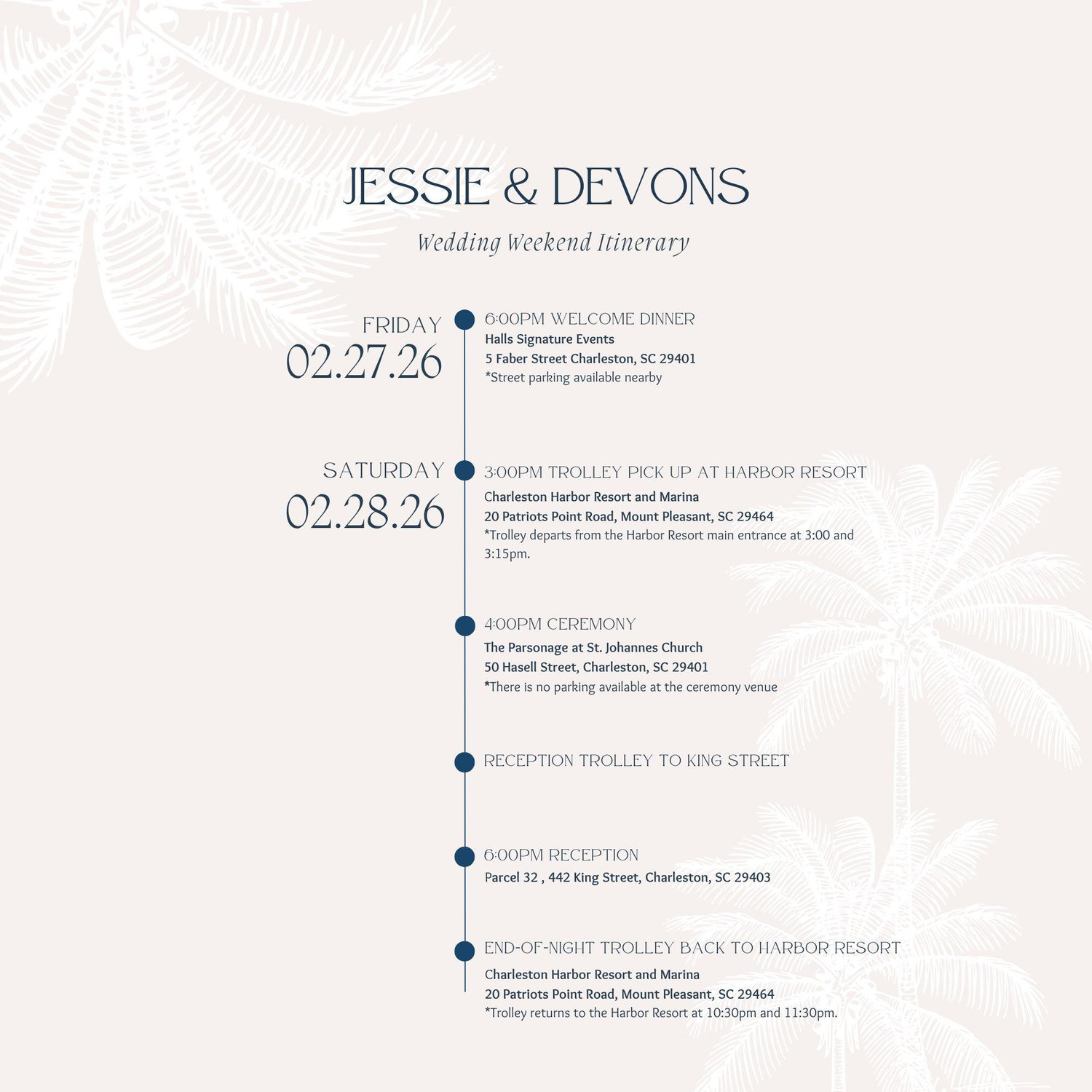 The Wedding Website of Jessie Cormack and Devon Cormack