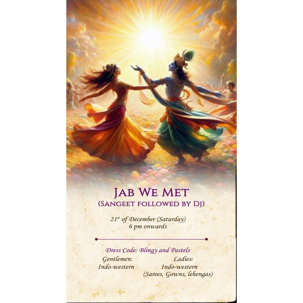 Jab We Met (Sangeet)