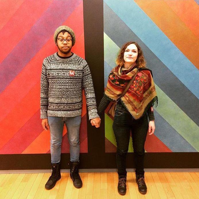 at Mass MoCA, an art museum in Massachusetts, December 2016