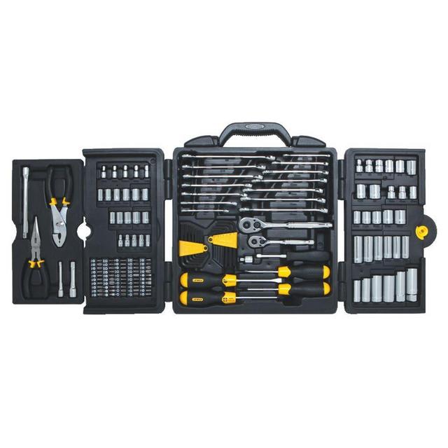 1/4 in. & 3/8 in. Drive SAE Mechanics Tool Set (150-Piece)