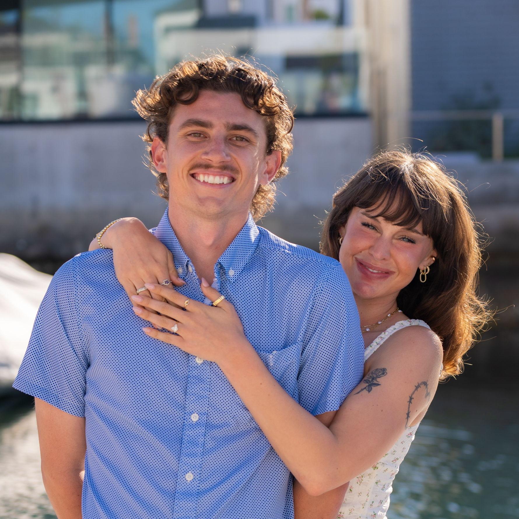 Our favorite picture from the engagement!