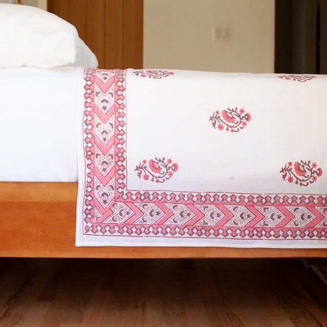 Pink Booti Sheet