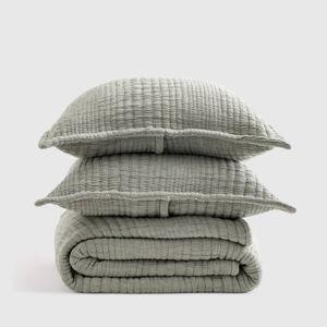 Organic Cotton Channel Quilt Set