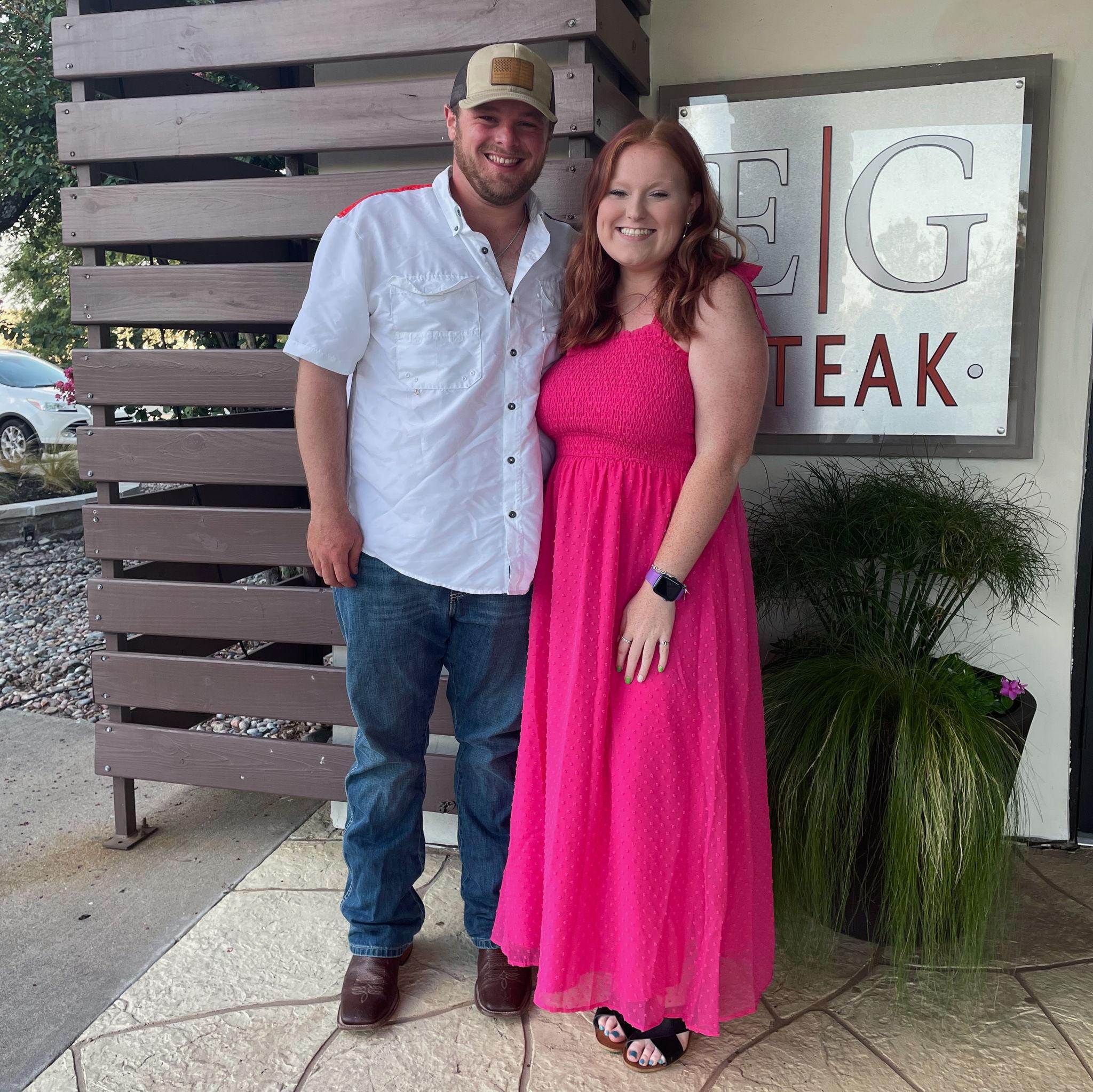 Our first anniversary!