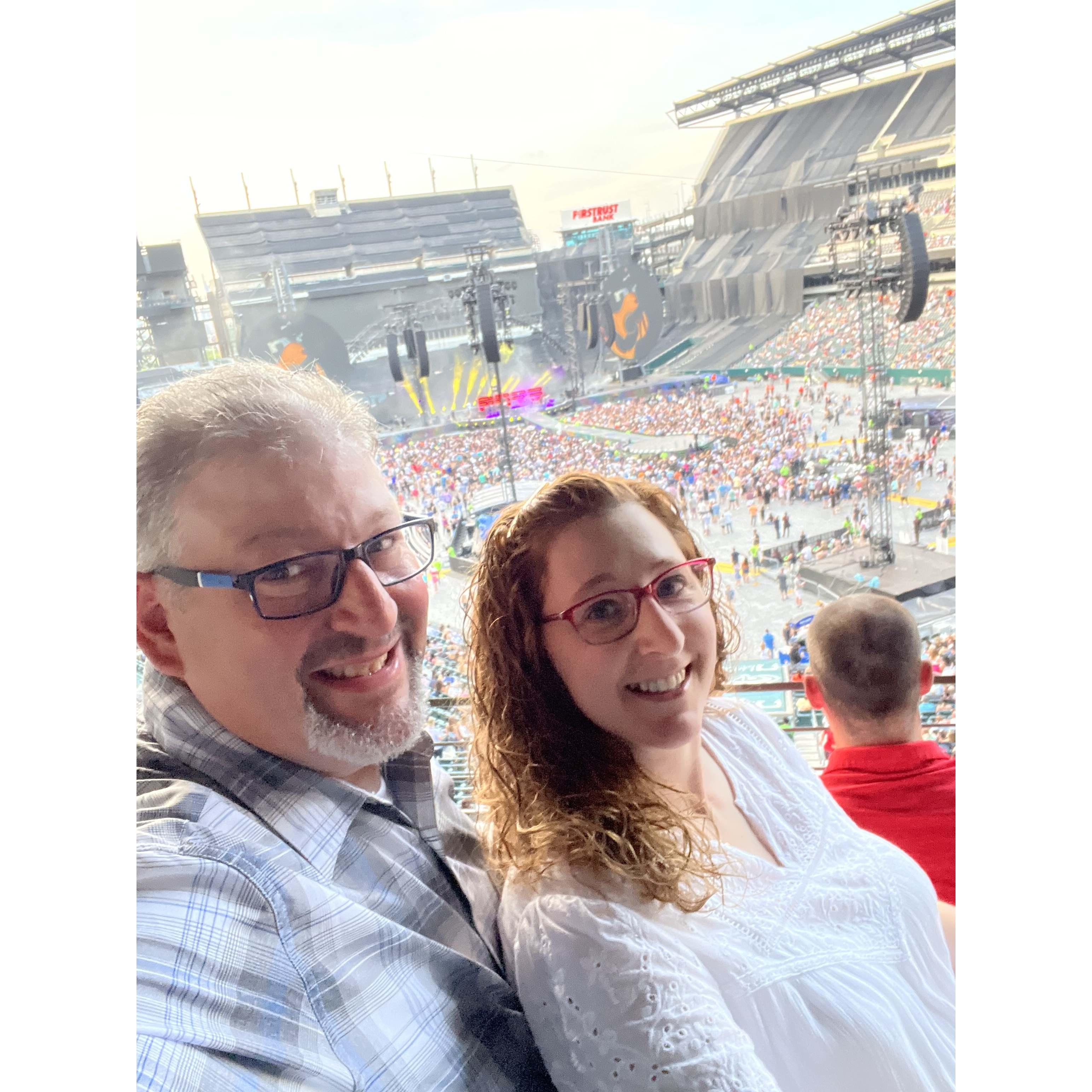 Our trip to Philly and the Coldplay concert, what an amazing adventure. We look forward to many, many more to come....