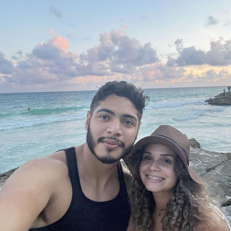 Our first time in Mexico together