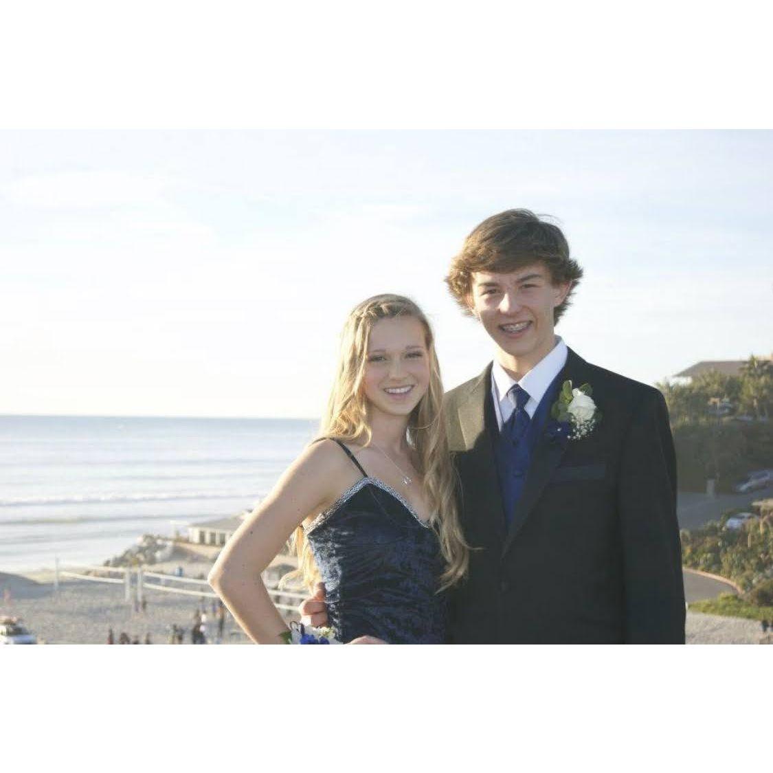 First winter formal together in 2012