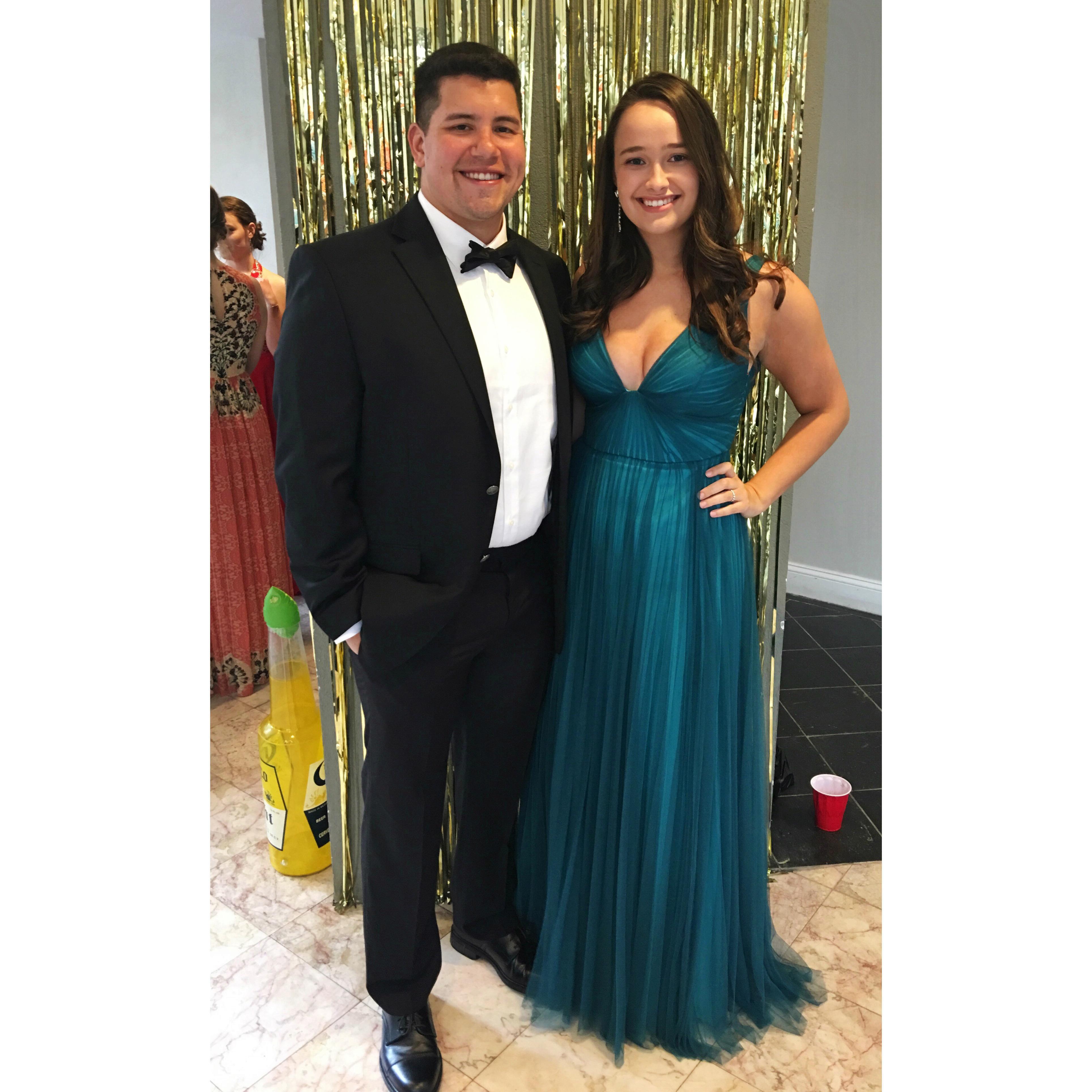 Senior Formal at Quinnipiac!