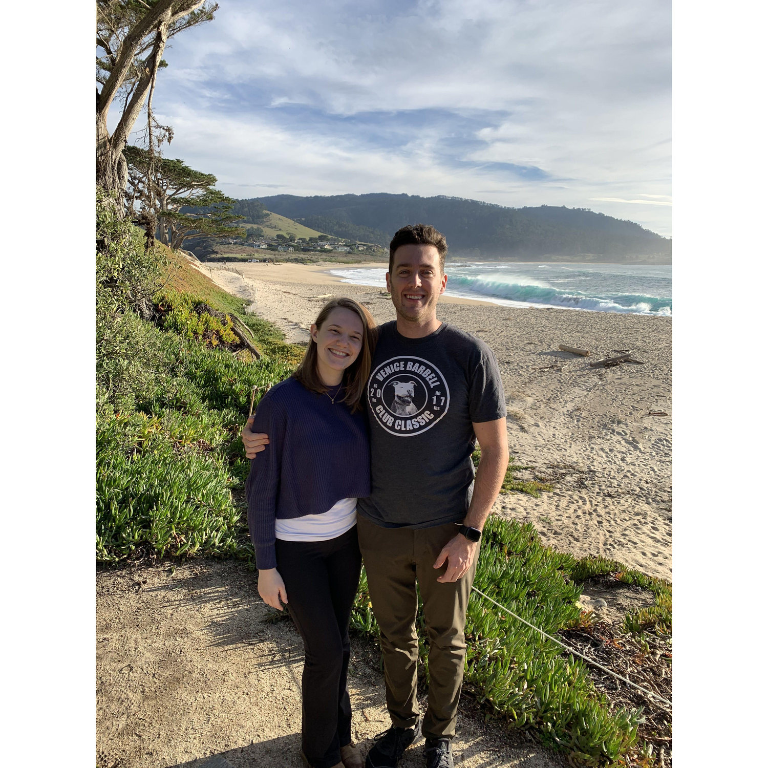 Our first trip to Carmel, CA together 🌊