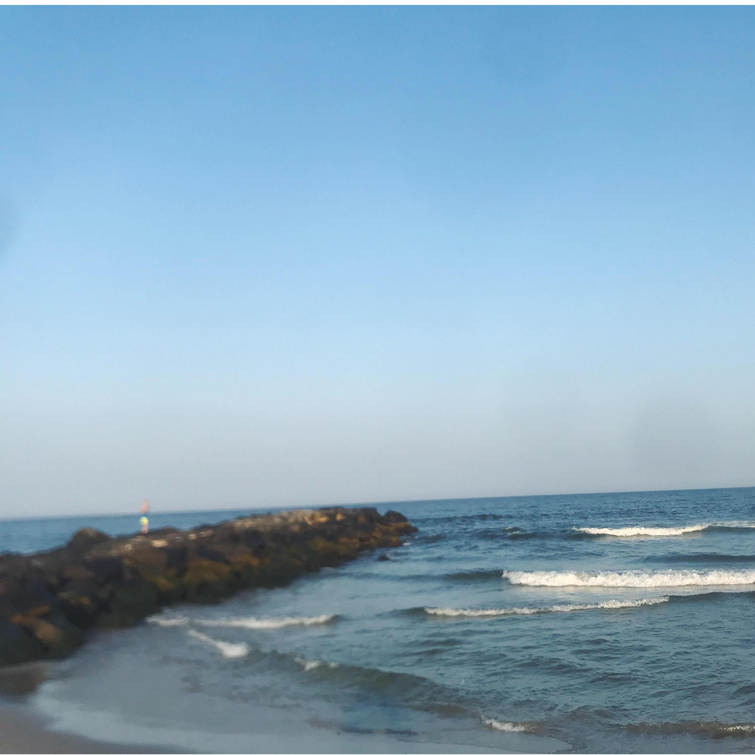 A picture of the jetty that Joshua proposed to me on.
