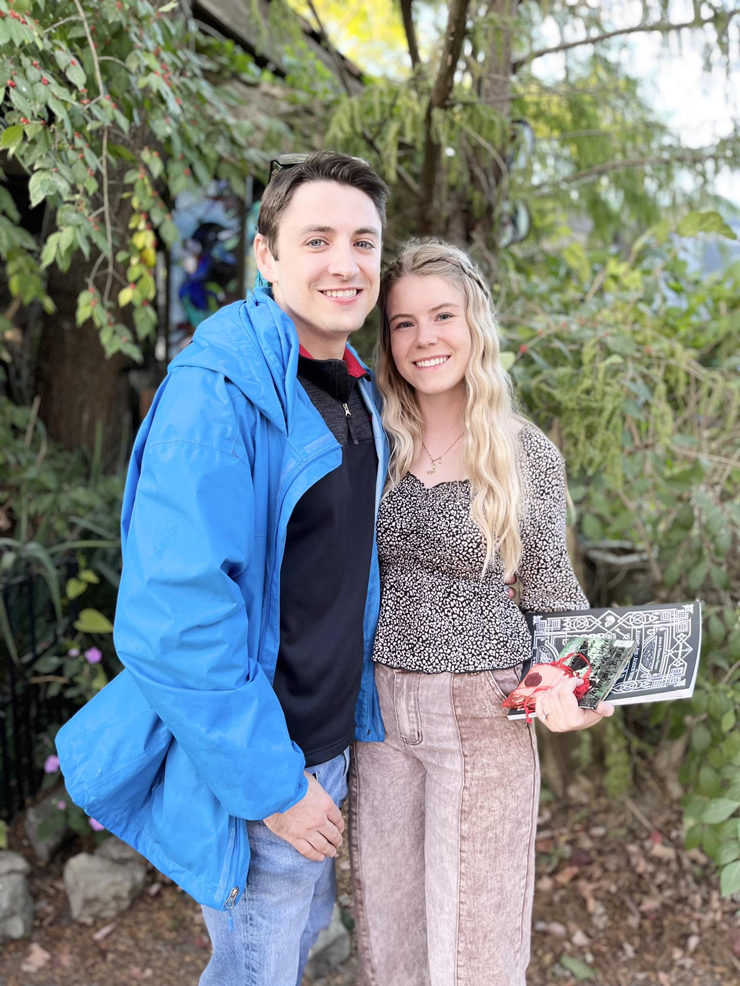 Right after he proposed at the ren fair!!