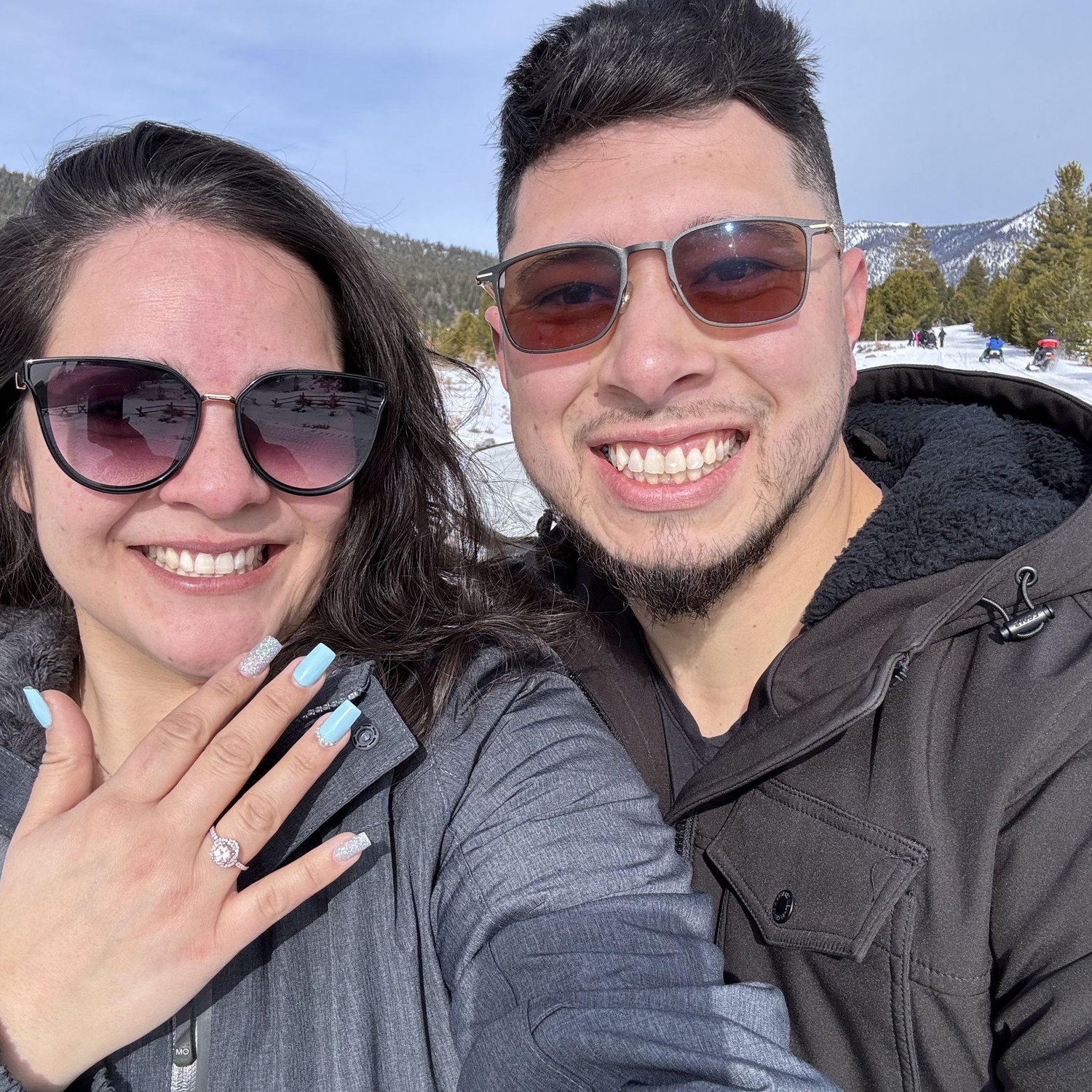 I said YES!