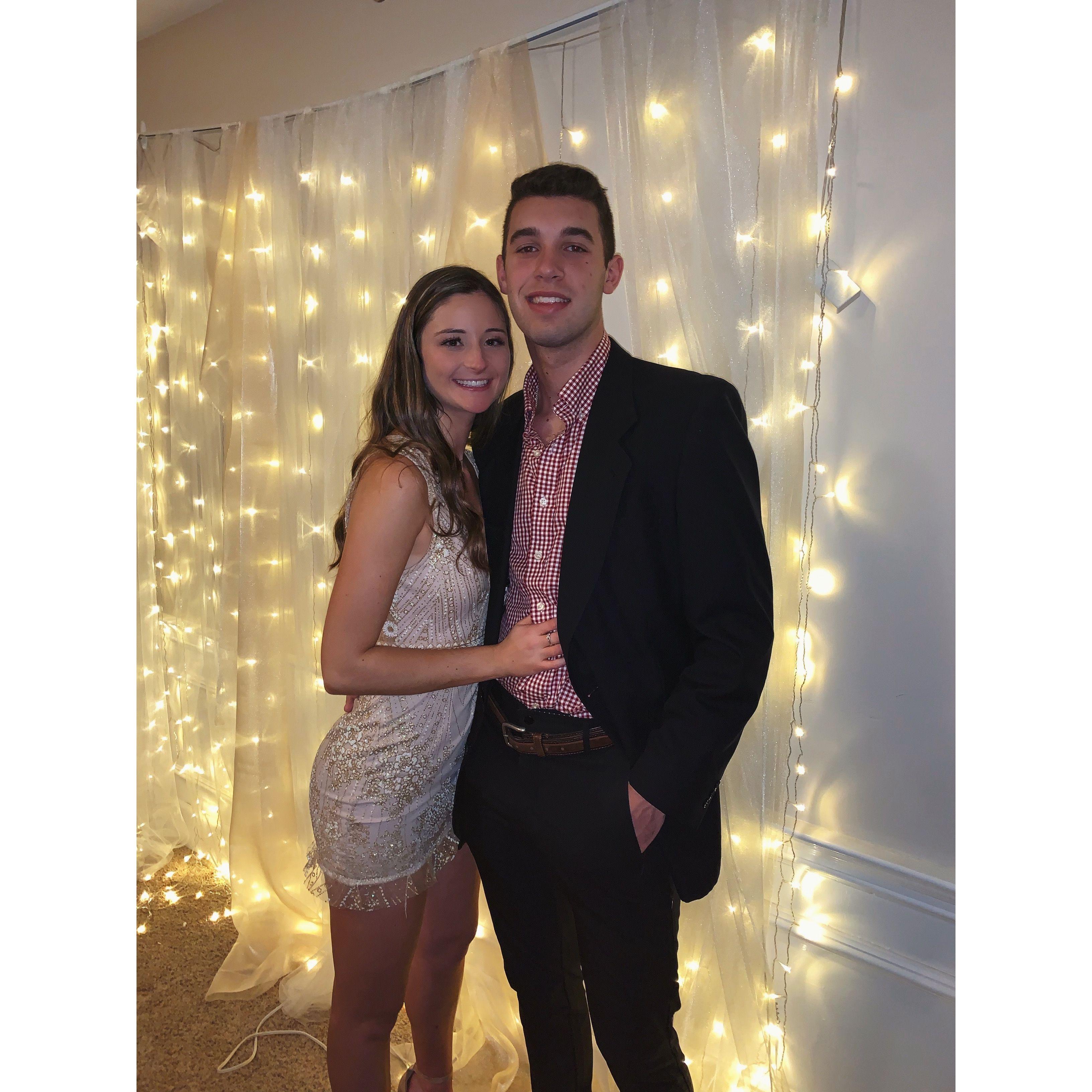 First picture together (SK date party 2018)