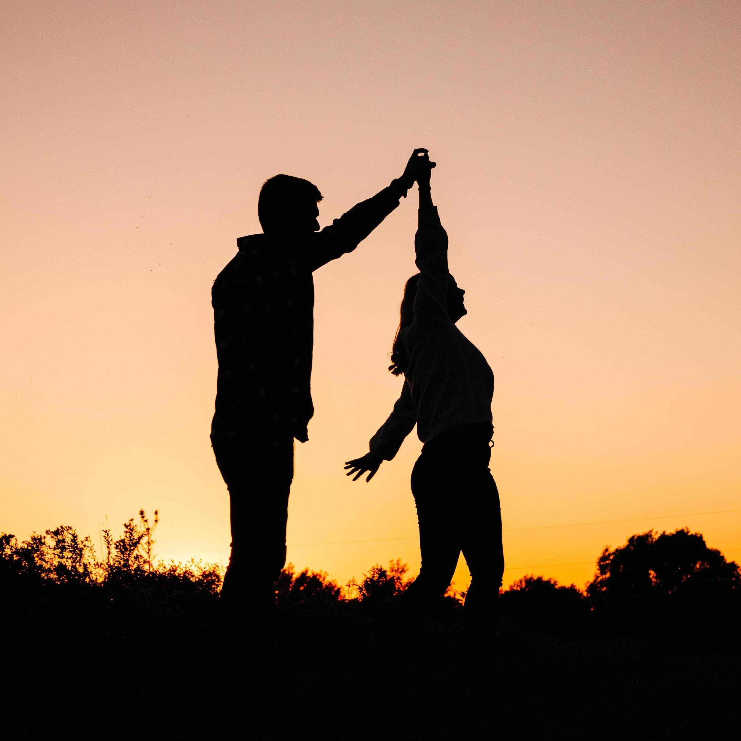One of our favorite photos from our engagement session!