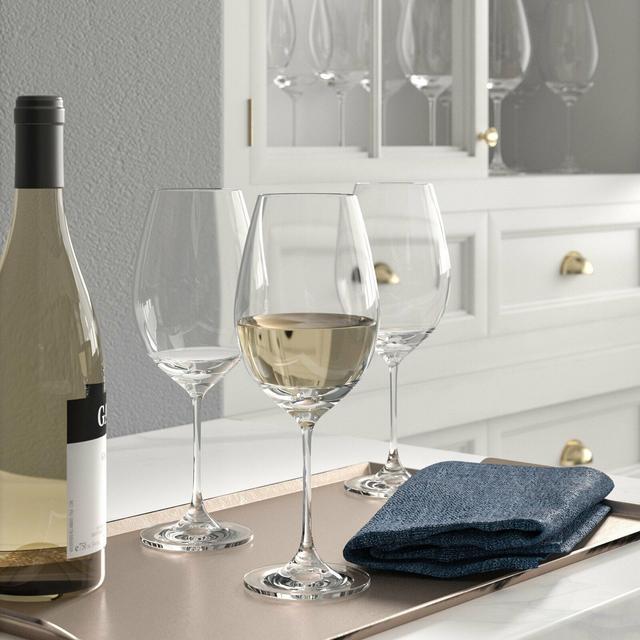 Higgston 19 oz. Crystal Red Wine Glass (Set of 12)