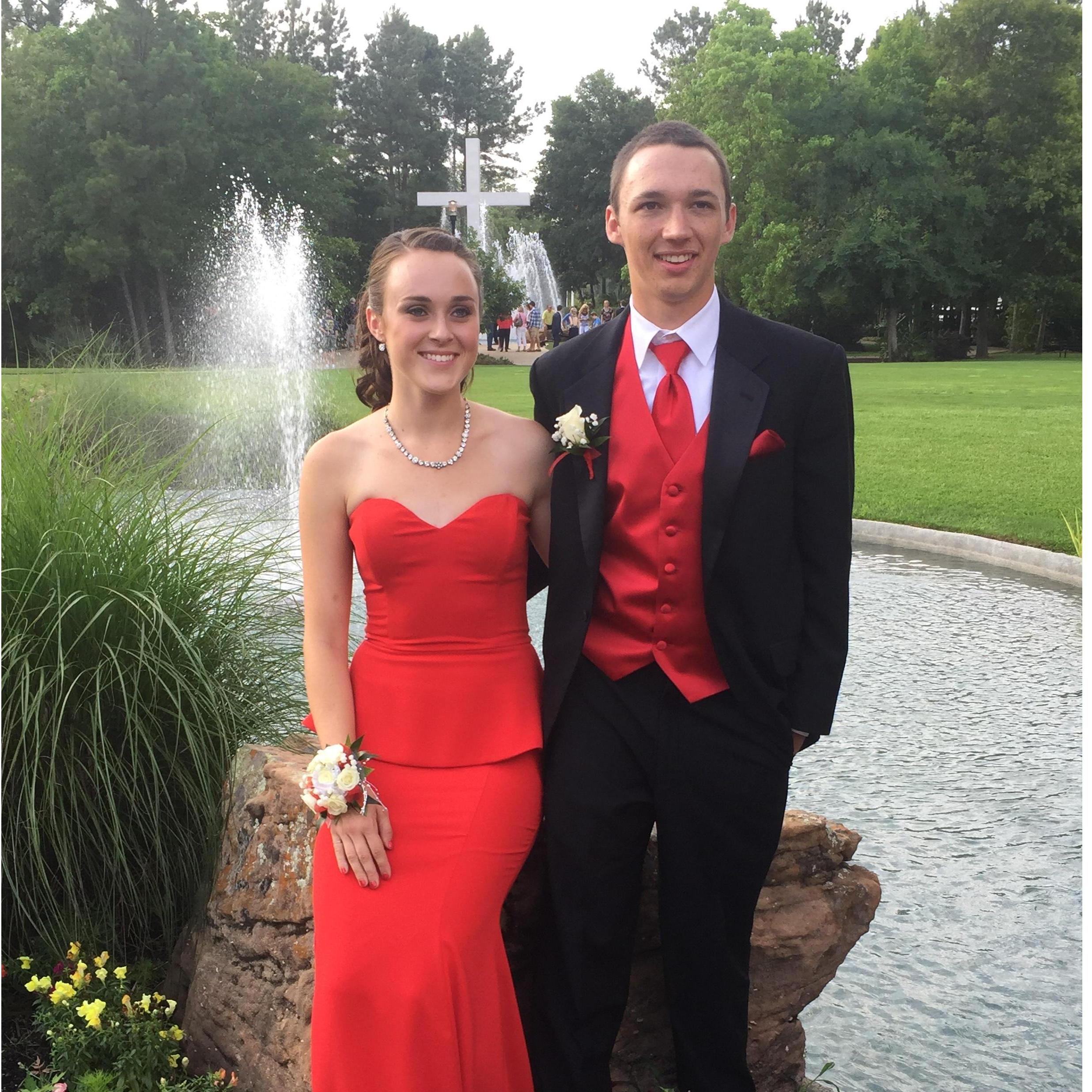 Katherine's Senior Prom, May 2015