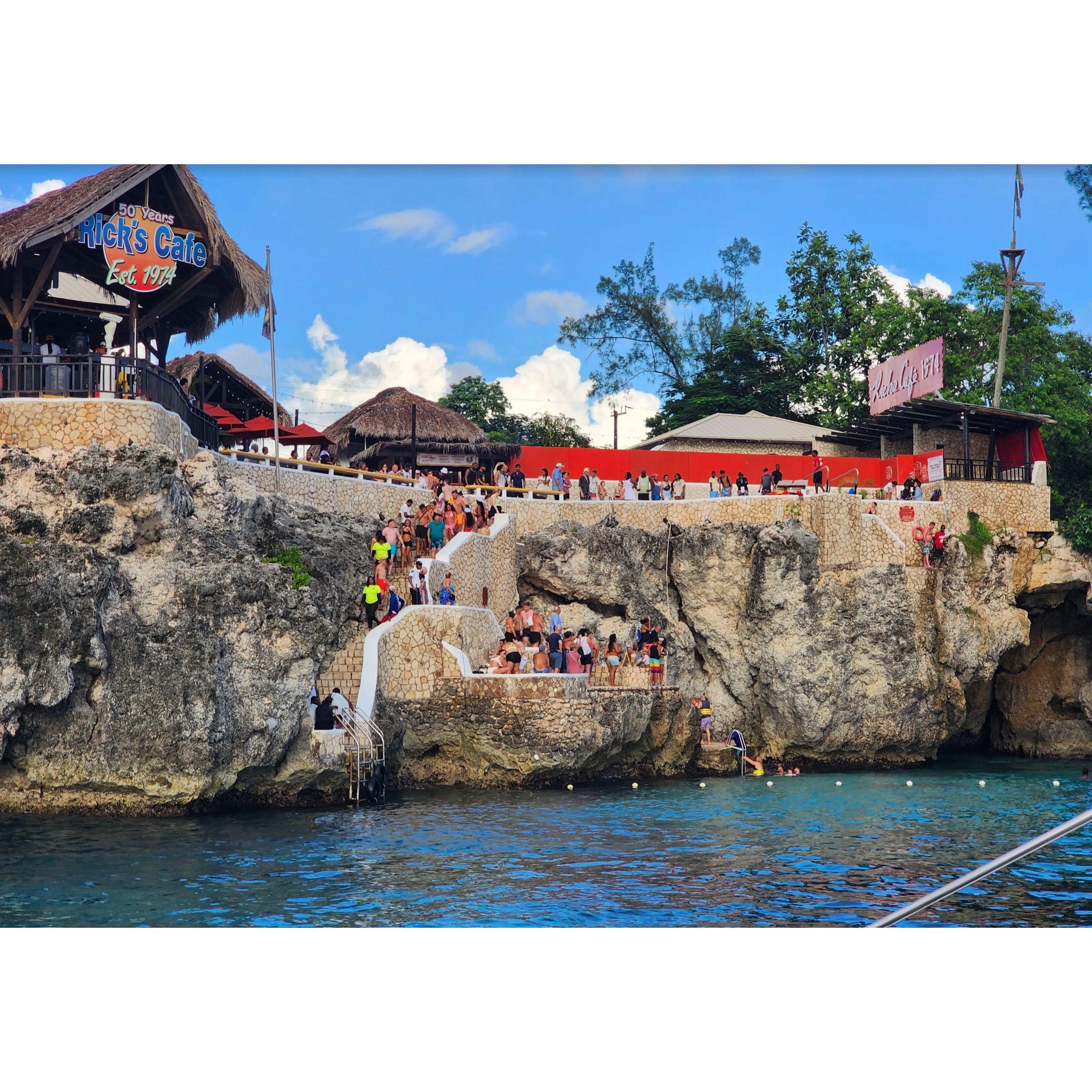 Sailing to Rick’s Café for sunset views, daring dives, and all the good vibes