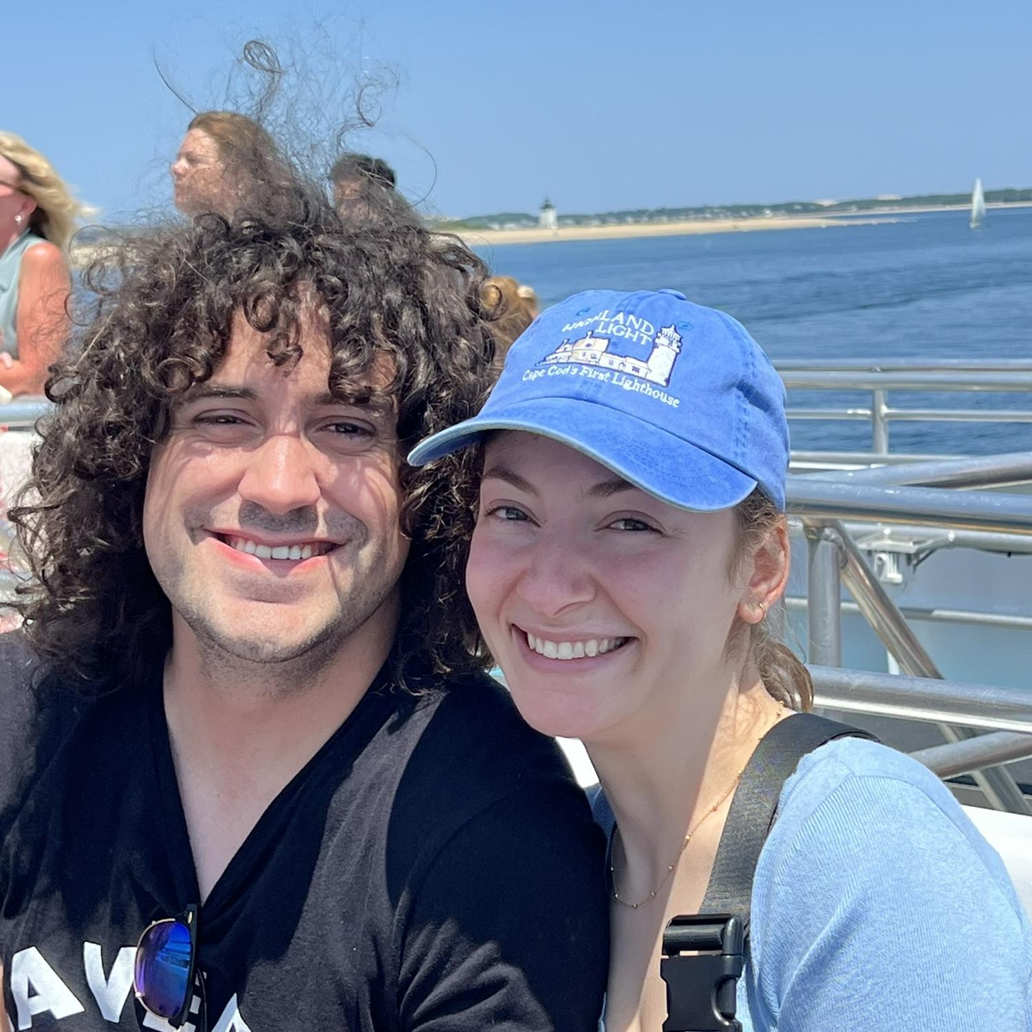 From our visit to Cape Cod in June 2025. It was Maya's first time on a whale watching tour!