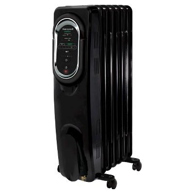 Honeywell Energy Smart Electric Radiator Heater Black