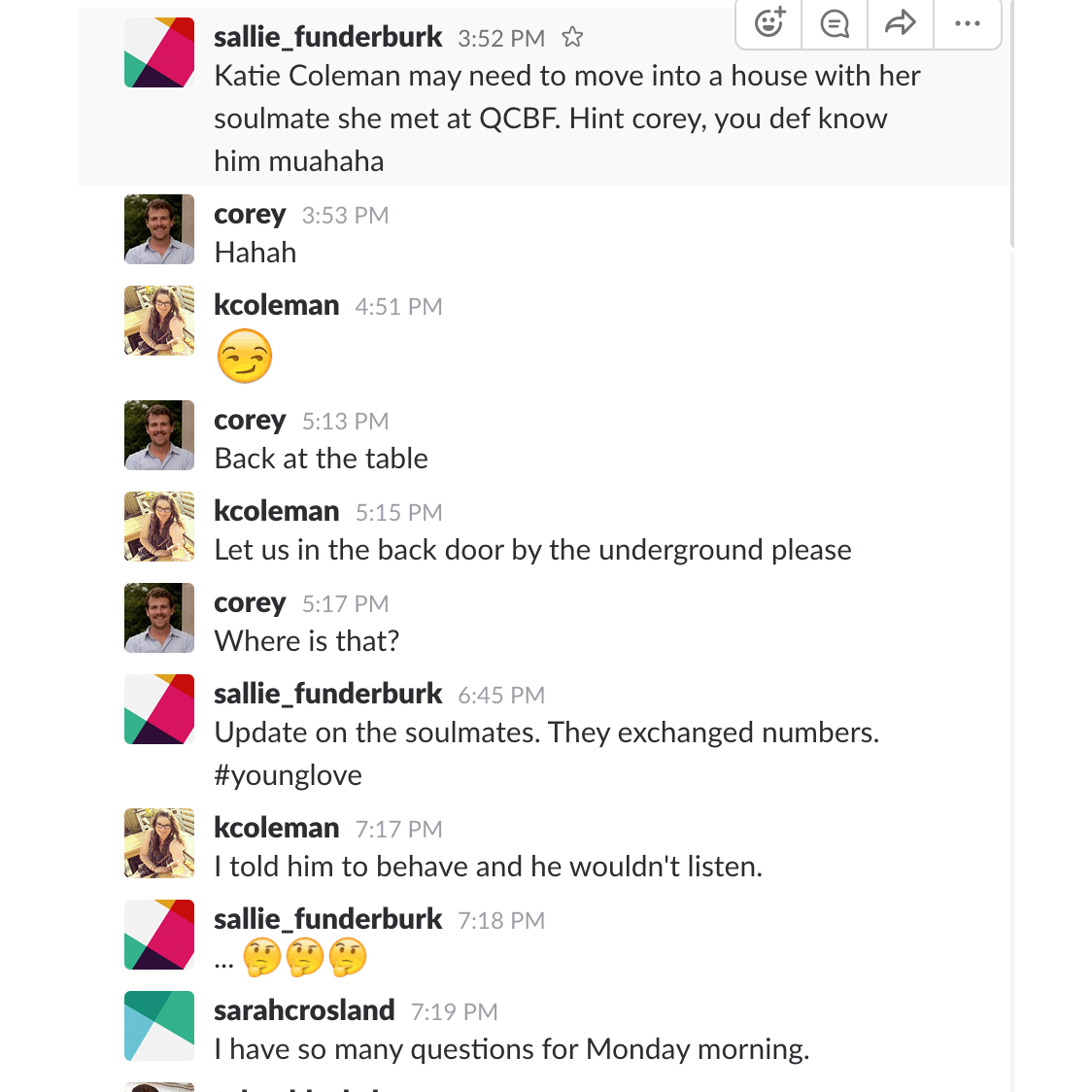 Soulmates since day one.