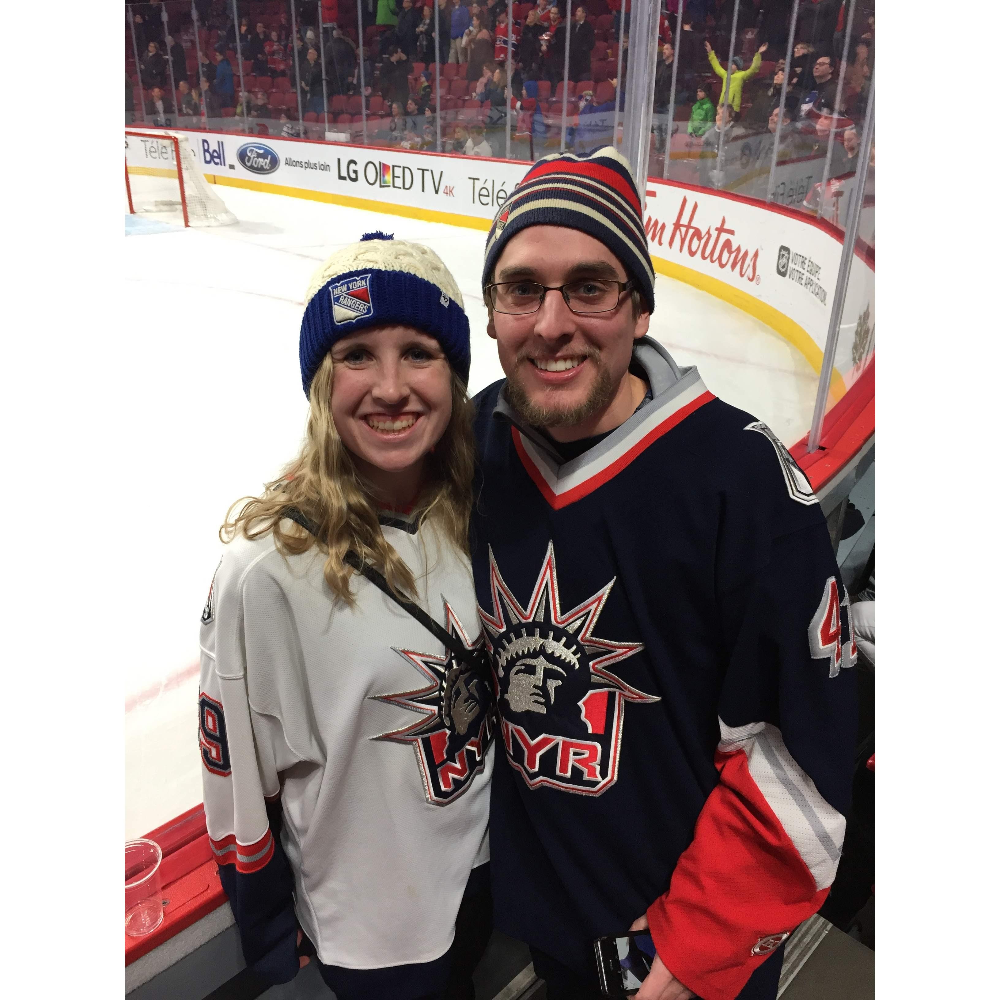 Our very first picture on our very first date.