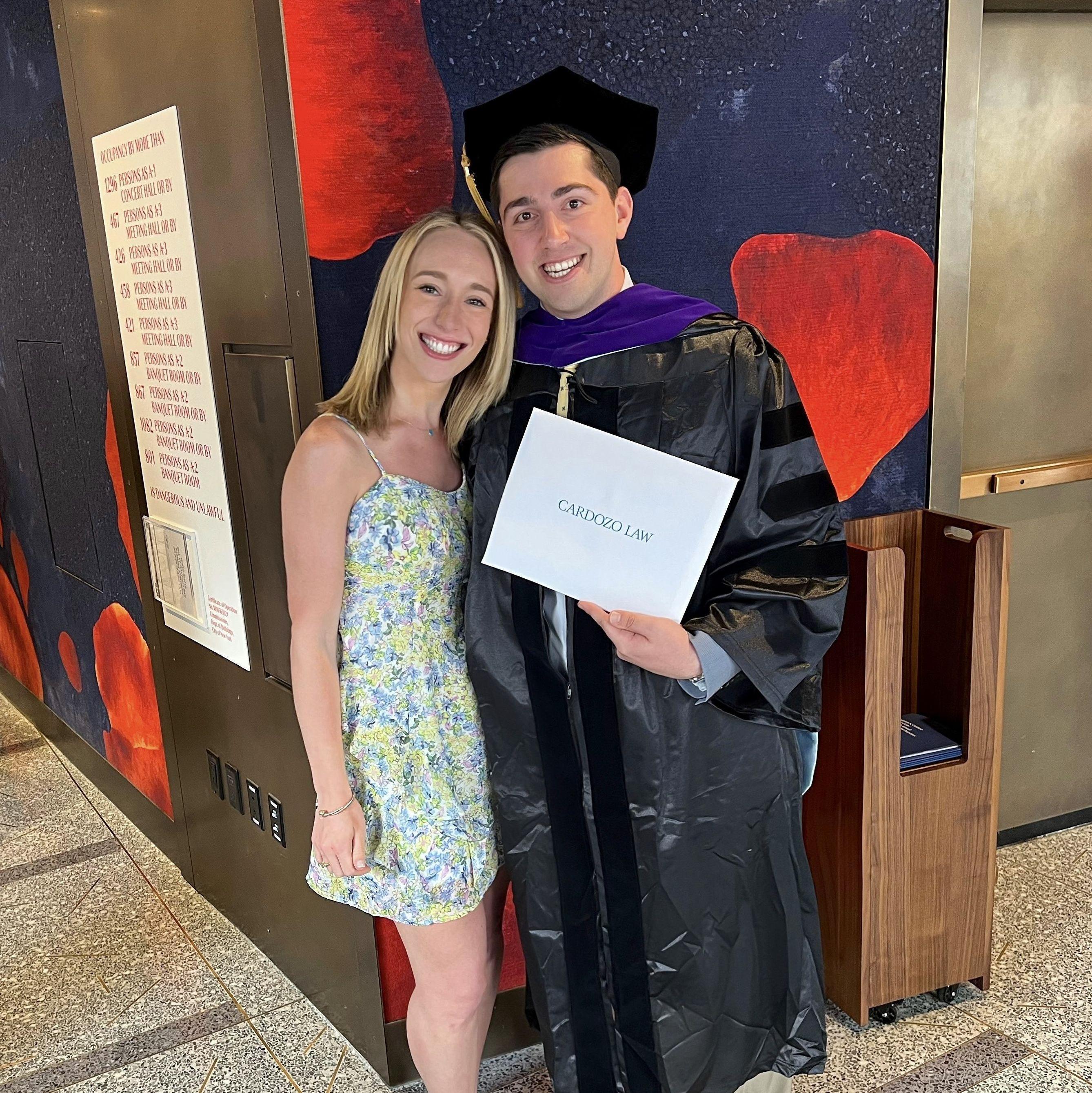 Dean's law school graduation!