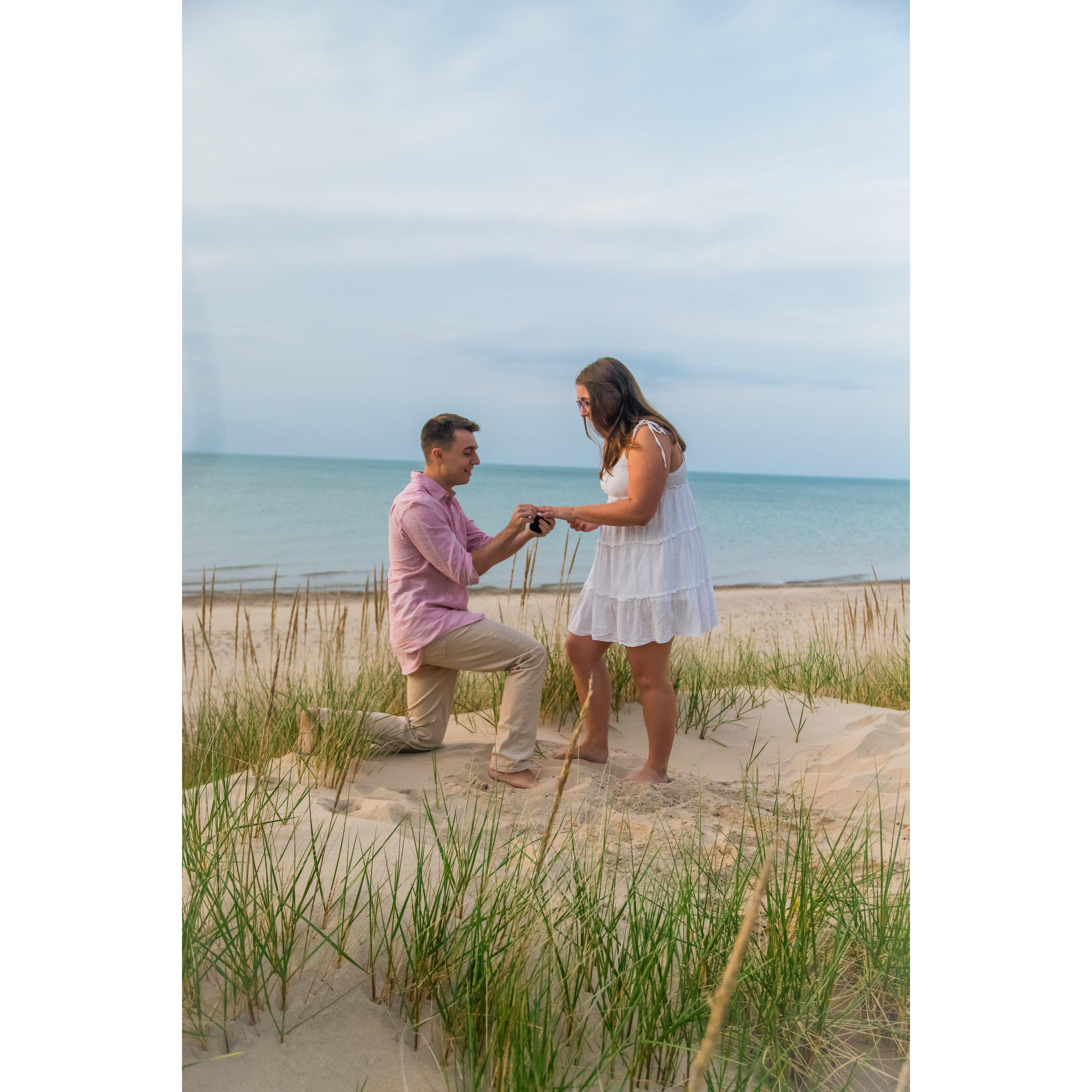 The sweetest proposal!