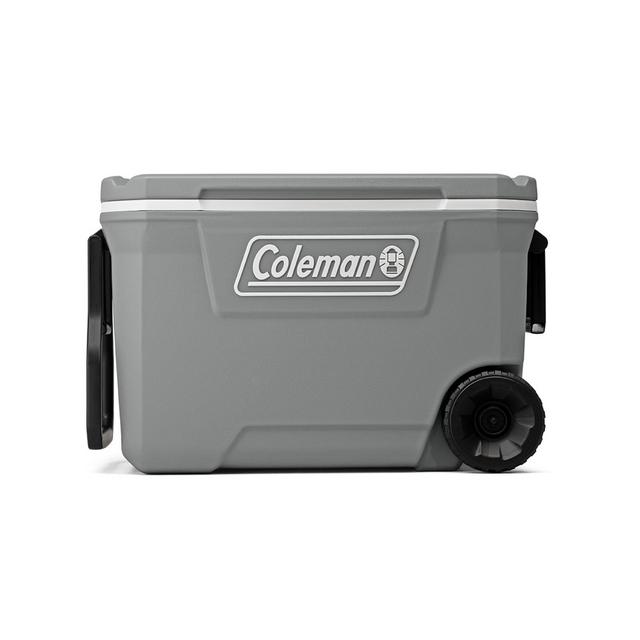 Coleman 316 Series Wheeled Cooler 101 Cans/62qt Hard-Sided Cooler - Gray
